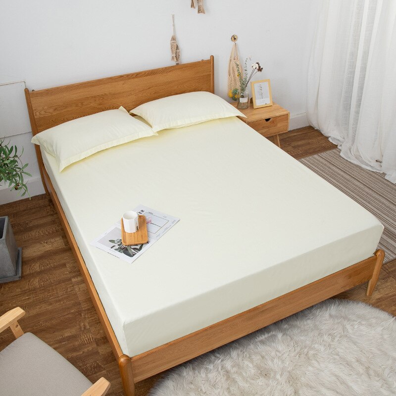 Polyester Waterproof Mattress Cover for Bed Breathable Removable Mattress Topper Cover Anti-mite Baby Urine Pad Bed Protector