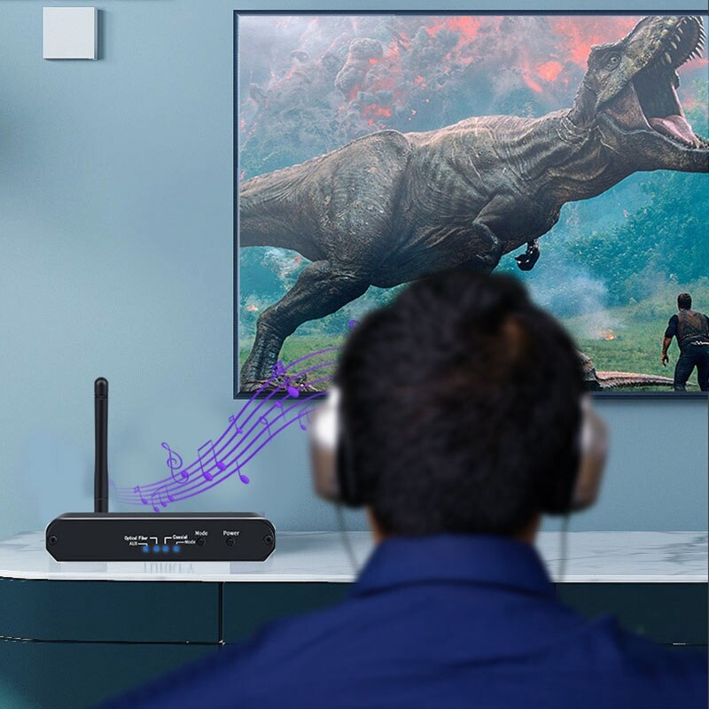 5.0 Bluetooth Receiver USB Bluetooth Combo TV Computer Bluetooth Transmitter with Enthusiast DAC and AptX HD