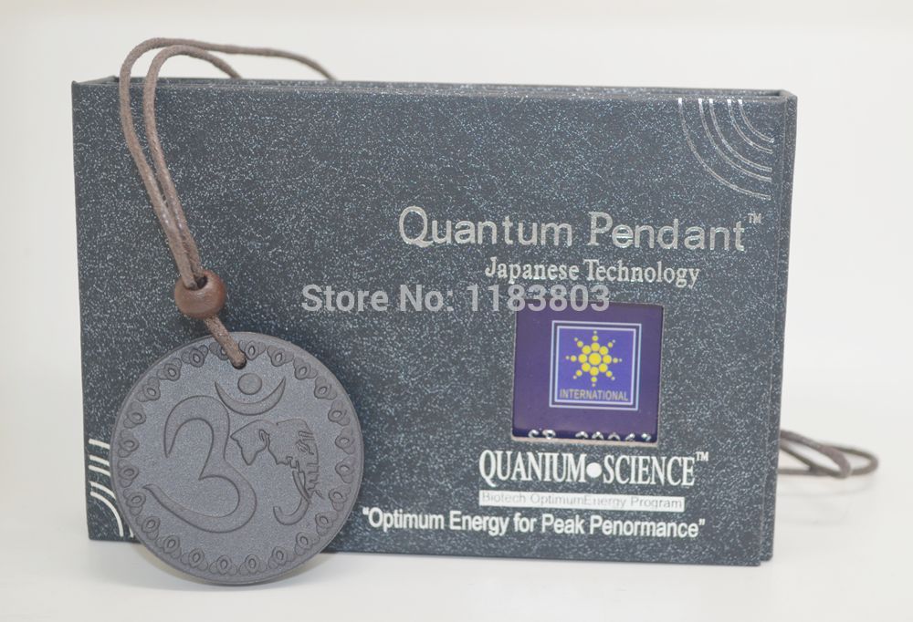 5 stks/partij 5000-6000ions Quantum Scalaire Energie & Ver Infrarood-Ganesha Om/ChoKuRei model w Nano Kaart hanger ketting