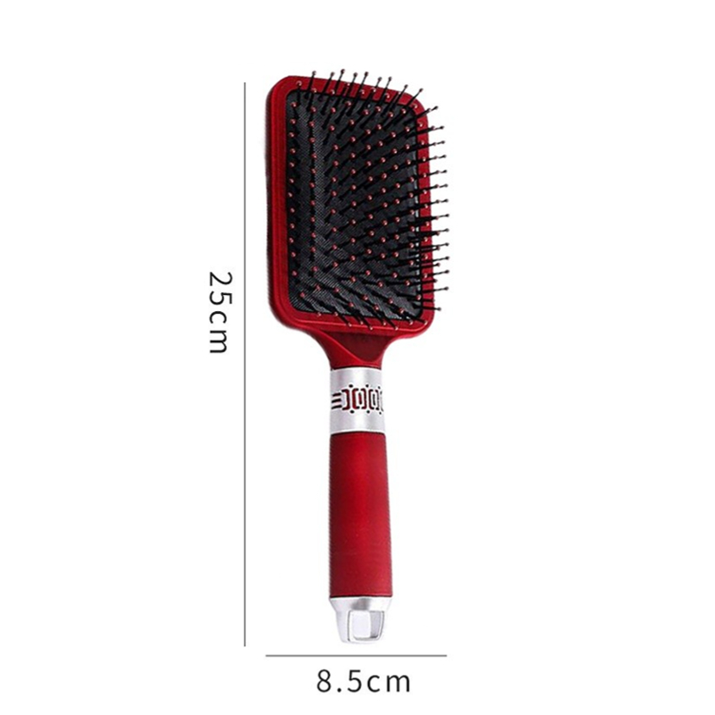 Cepillo de pelo de paleta suave y recta para salón , peine de peluquería grande para todo tipo de cabello, peine de peinado para mujeres y hombres: YELLOW