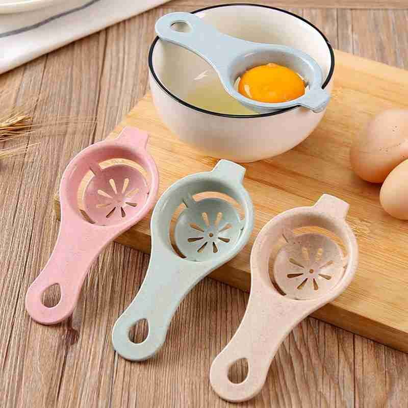 Séparateur d'oeufs en plastique jaune blanc criblage maison cuisine salle outils cuisine salle à manger Chef pour ménage cuisine oeuf Gadget U8F4