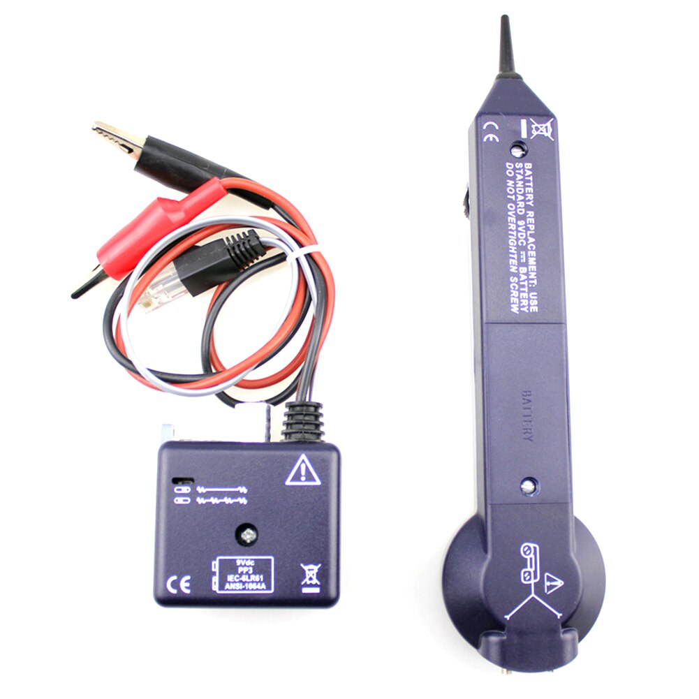 Measure Tool High Accuracy Network Cable Tester Adjustable Volume 200EP Battery Powered Durable Tone Generator