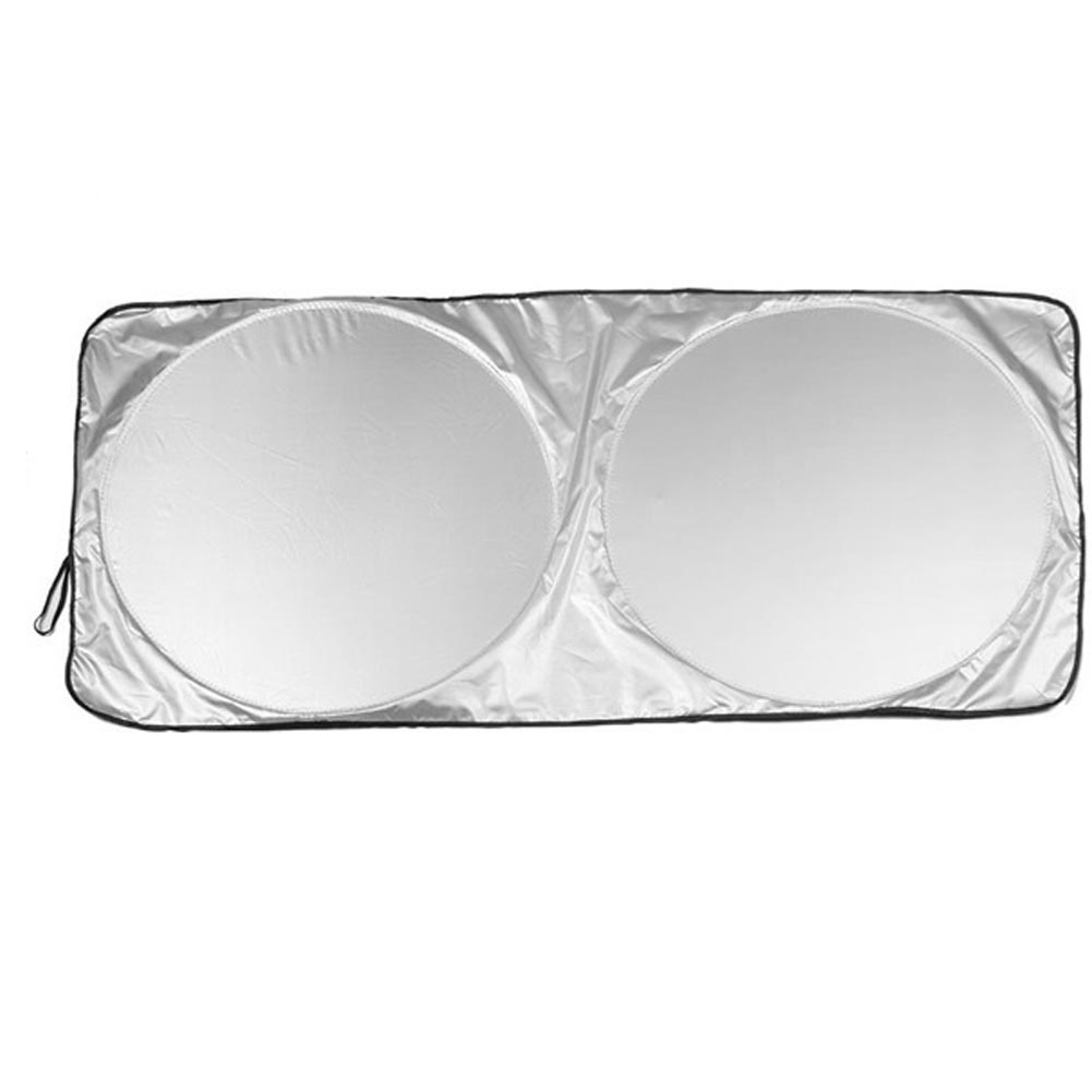 Uv skydda bilfönsterfilm auto visir vindruta vindruta solblock täcka fällbar främre bakre bilfönster solskydd