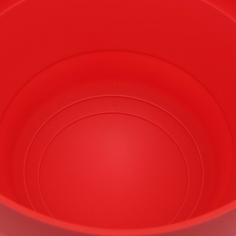 Microwave Popcorn Popper Collapsible Silicone Bowl with Lid and Handles