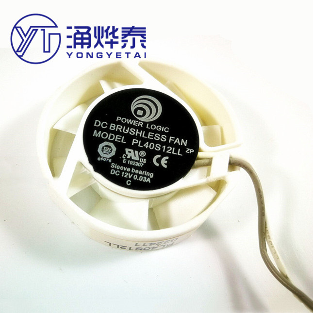 YYT niemy PL40S12LL 4010 4CM cm 12V 0.03A 0.36W karta graficzna podwozie moc okrągły wentylator 41*41*10CM