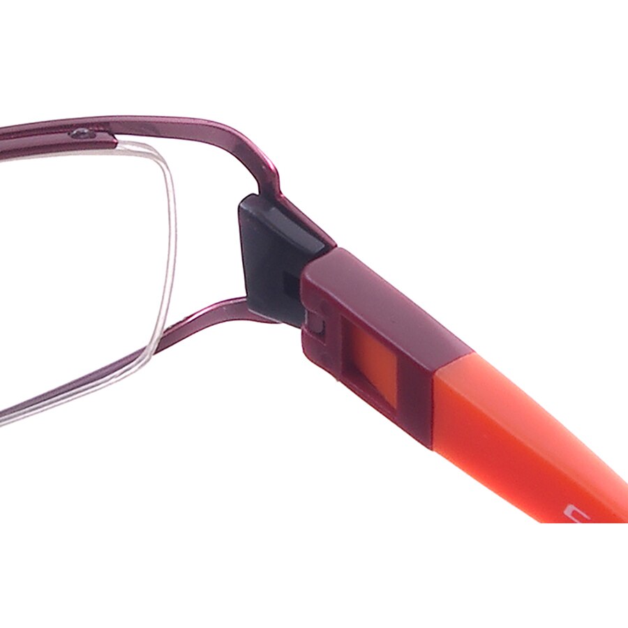 Montura de gafas de Metal Rectangular, montura completa para prescripción de miopía, lentes graduables de lectura para mujer