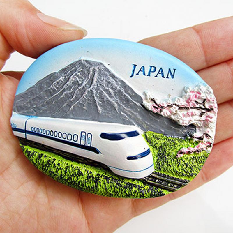 Hars 3D Magneet San Francisco Londen Parijs Japan Griekenland Sydney Bali Souvenir Landschap Magneet 9 Soorten