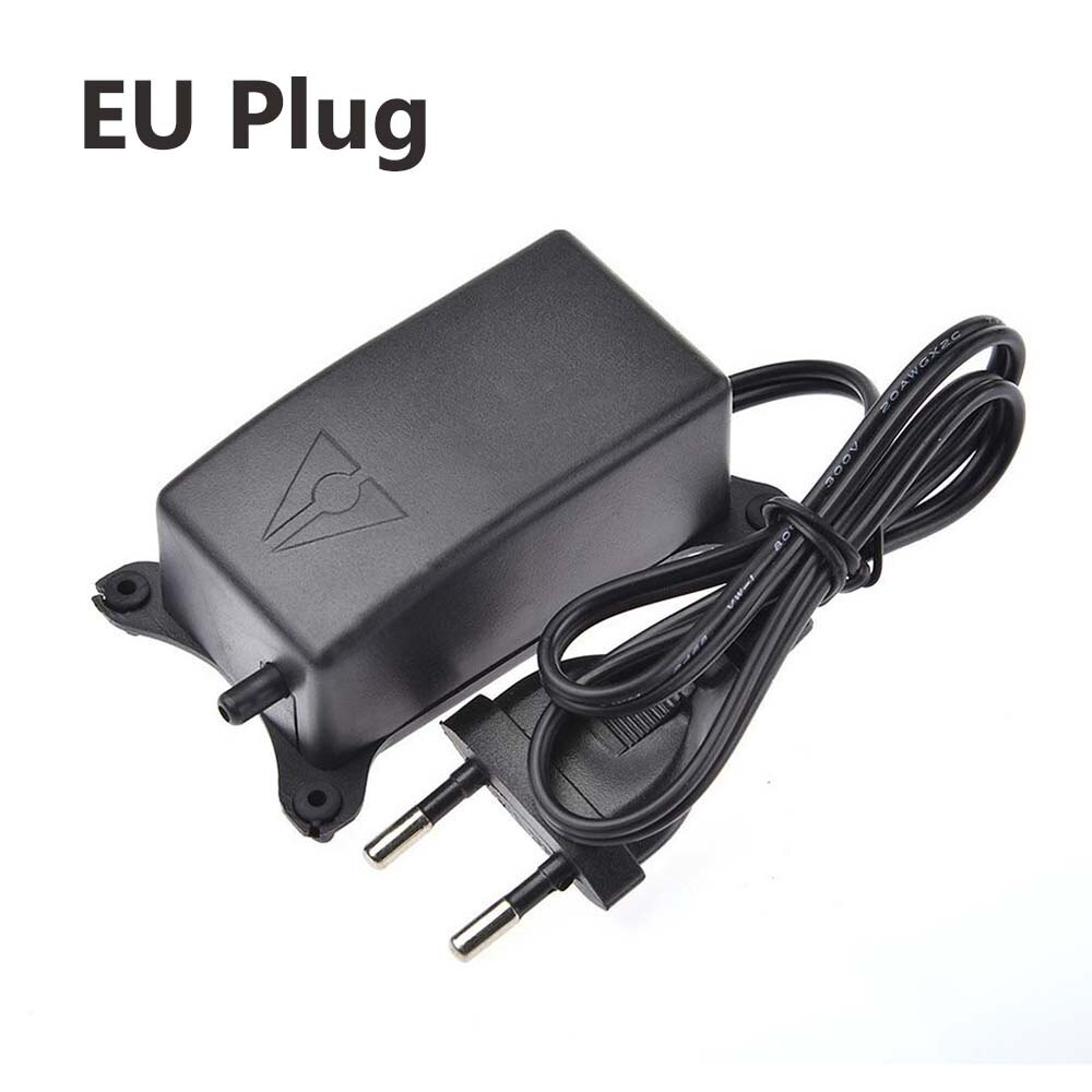 Ultra Low Noise Aquarium Luchtpomp Mini Air Compressor Zuurstof Pomp Voor Aquaria Fish Tank Zuurstof Pomp Slang Lucht Steen pompen Acces: EU Plug