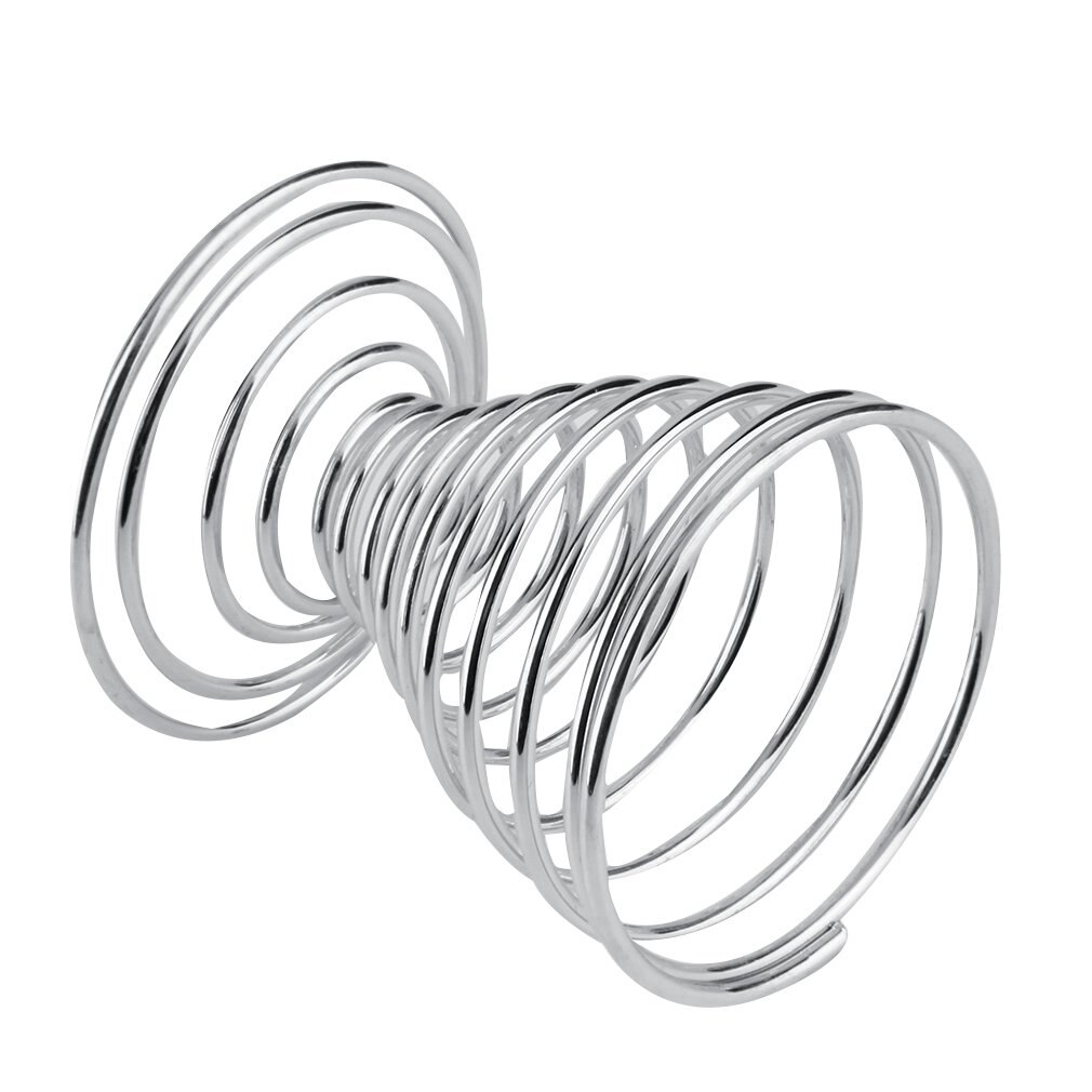 1pc Stainless Steel Spring Wire Tray Boiled Egg Cups Holder Stand Storage Worldwide Store