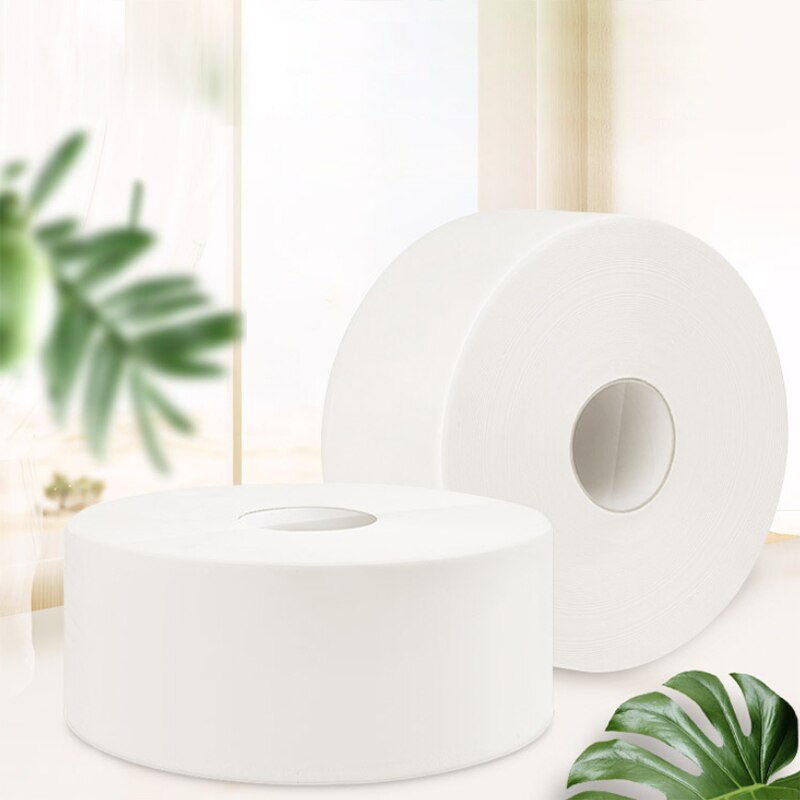 Jumbo Commercial Bathroom Home Roll Toilet Paper Large Tissue 4Ply
