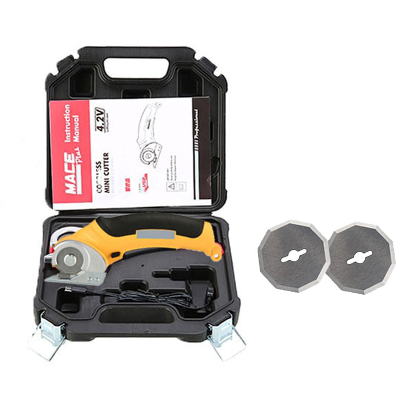 Cordless Electric Scissors 4.2V Multi Electric Cutter Shear For Cardboard Leather Fabric Cloth SewingCarpet Electr Cutting Tool: Yellow