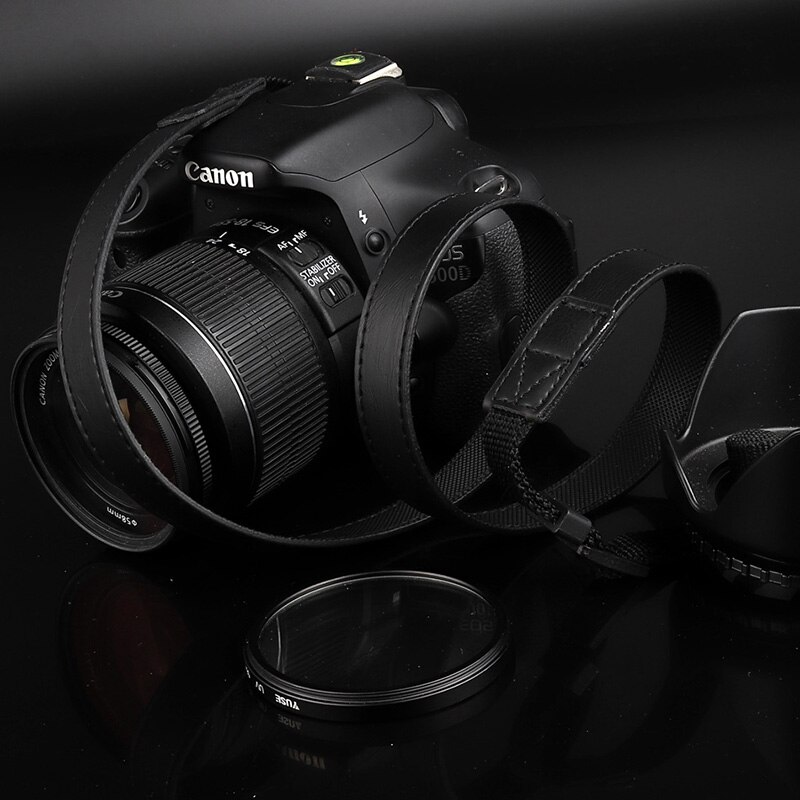Kamera Gurt PU Leder Schulter Gurt Für Panasonic Lumix GH5 GH4 FZ85 FZ83 FZ82 FZ80 DC-FZ85 DC-FZ83 DC-FZ82 DC-FZ80 GX80 GX85: Schwarz