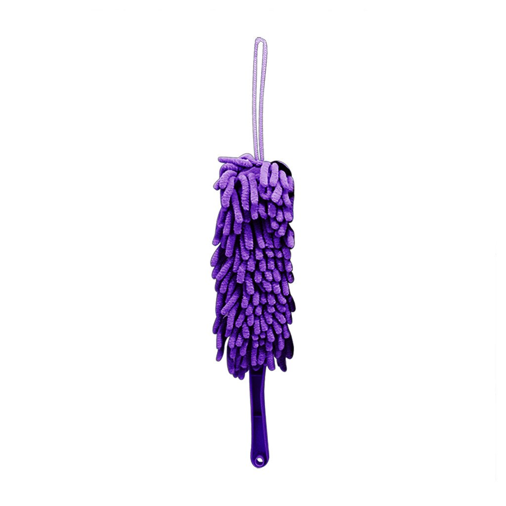 30# Cartoon Duster Dust Cleaner Home Computer Cleaning Brush Cartoon Animal Chenille Duster Clear Tools: Purple 