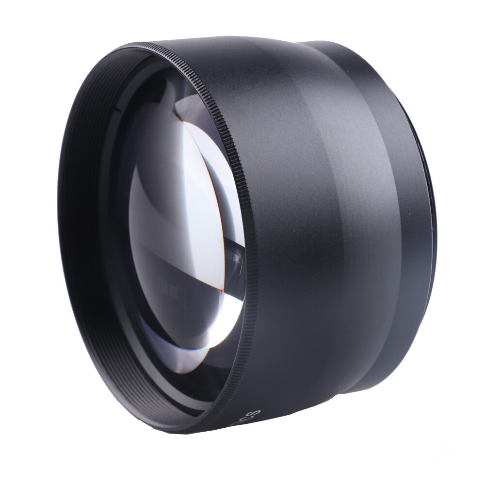 Lightdow 55mm 2.0x Aangesloten telelens voor Sony Alpha A77 A280 A290 A380 A390 A580 A590 A200 A230 18 -55mm Camera Lens