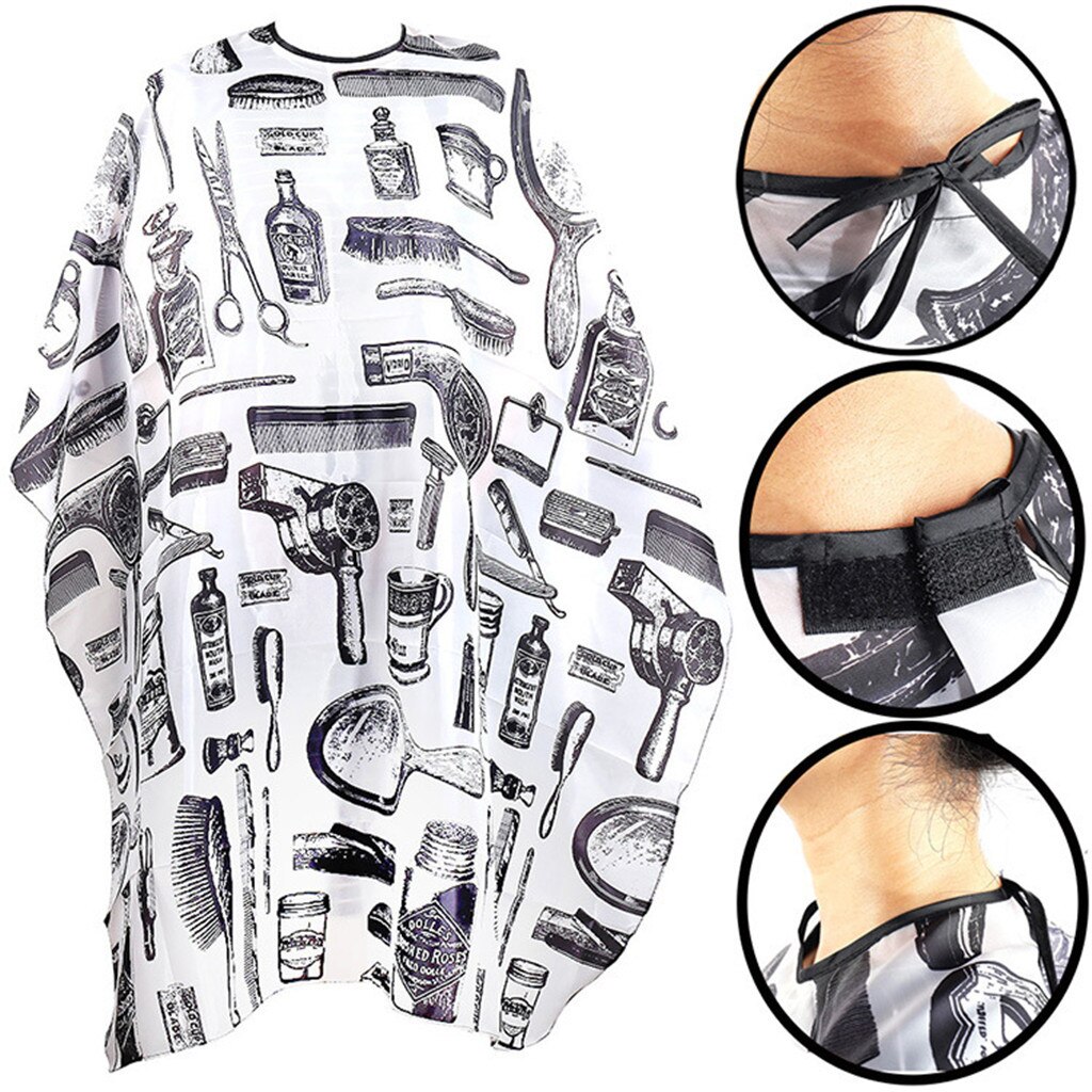 Kids Adult Salon Hairdressing Cape DIY Hair Cutting Cloak Umbrella Cape Salon Barber Hairdresser Wrap Waterproof Hair Cloth