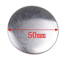 10 Stuks Metalen Diy Ambachten Materialen Plastic Metal Blank Badge Pin Button Parts Benodigdheden Voor Kleding Badge Button Maker 37-58Mm: 50mm