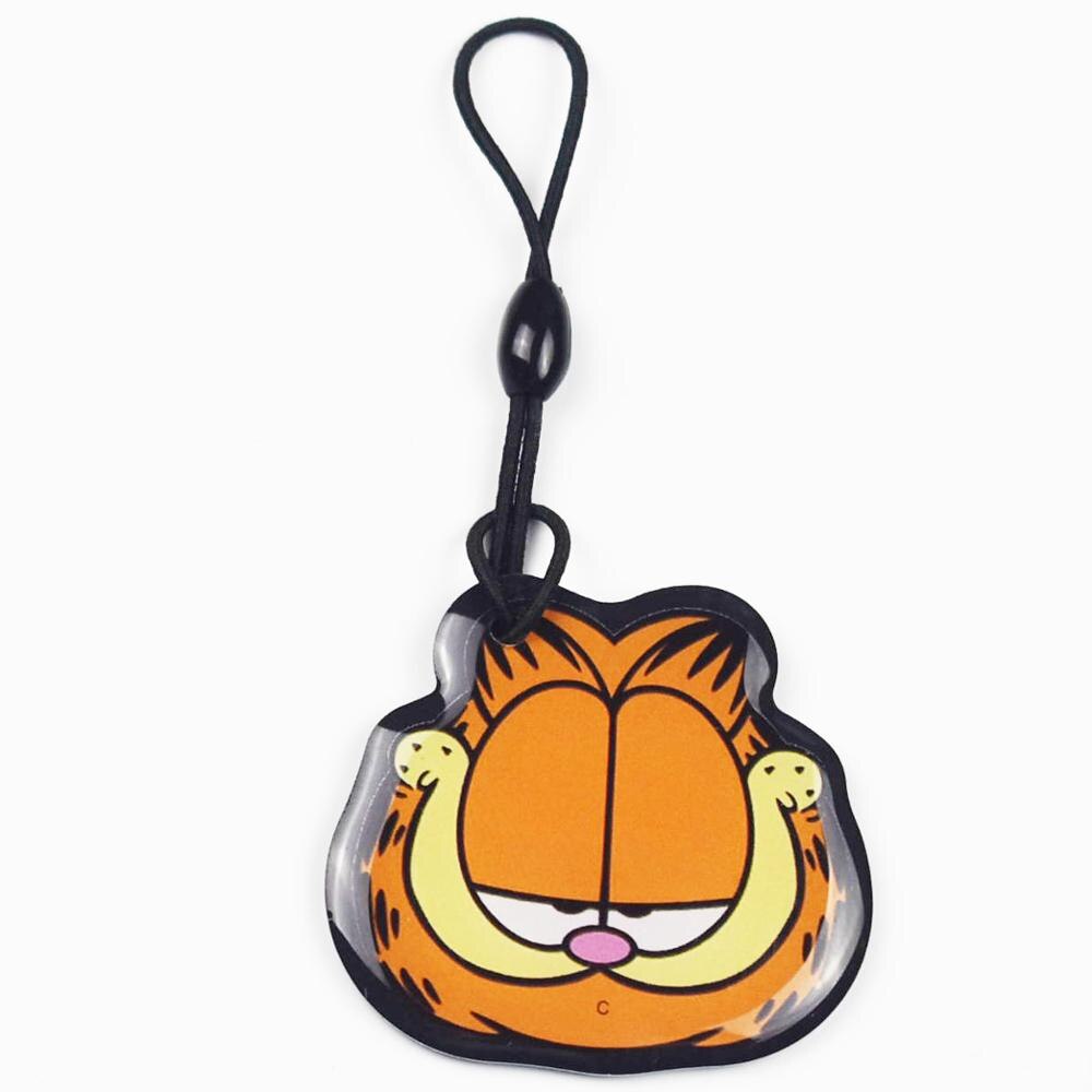 CUID Key Tag Android App MCT Modify UID Changeable NFC 1k s50 13.56MHz Epoxy card Block 0 Writable HF 14443A Keyfob: Russet