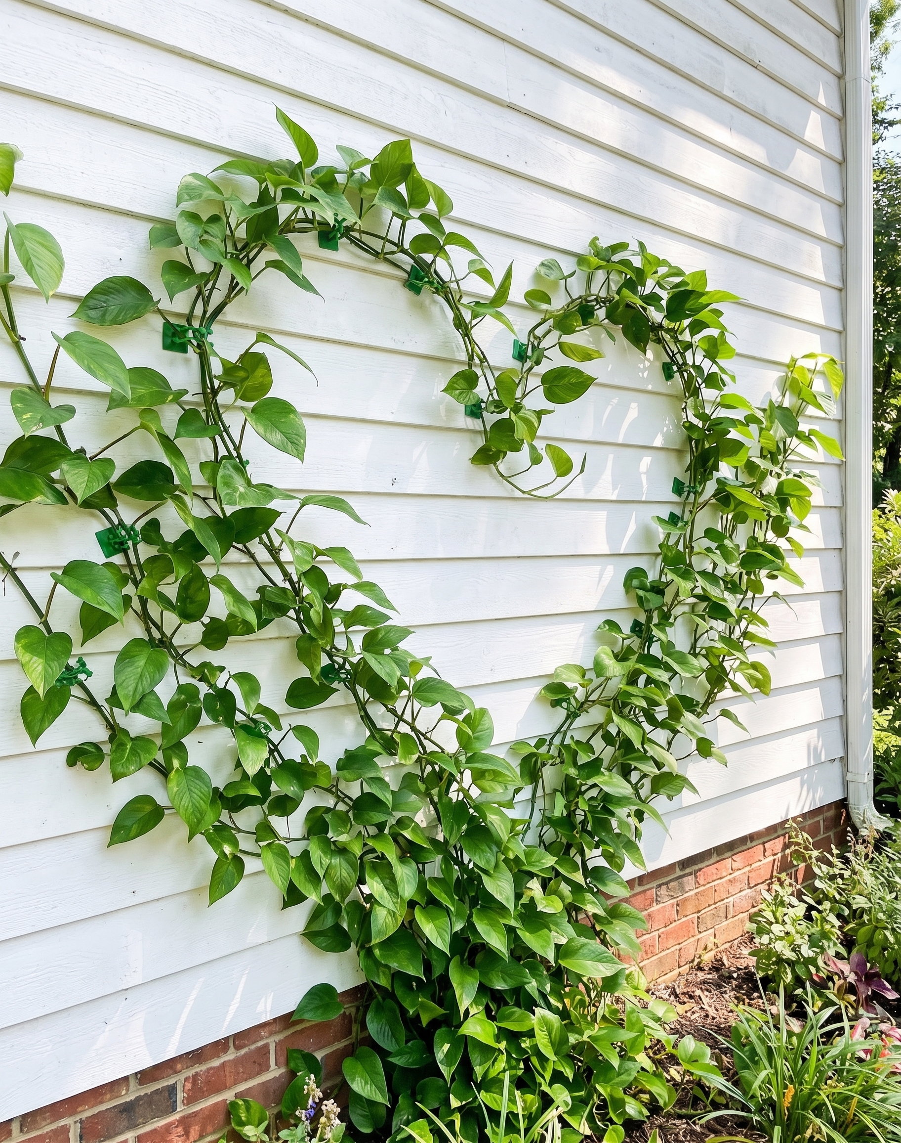 10/50/100Pcs Plant Wall Clips for Climbing Pothos Climber Support Wall Clips for Support Strong Self-Adhesive For Indoor Plants
