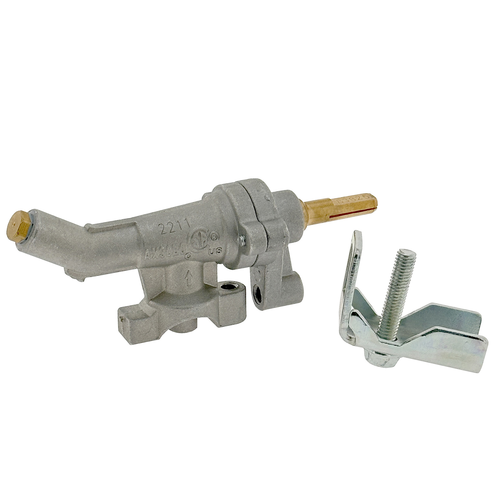 Gas Grill Replacement Parts Main Burner Control Valve for Weber Spirit E-310 & E-315 & E320 Propane (LP)
