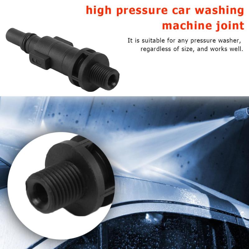 Høj adapter højtryks bilvask tilbehør til sne skum lanse kanon  g1/4 montering til højtryksrenser bilvask