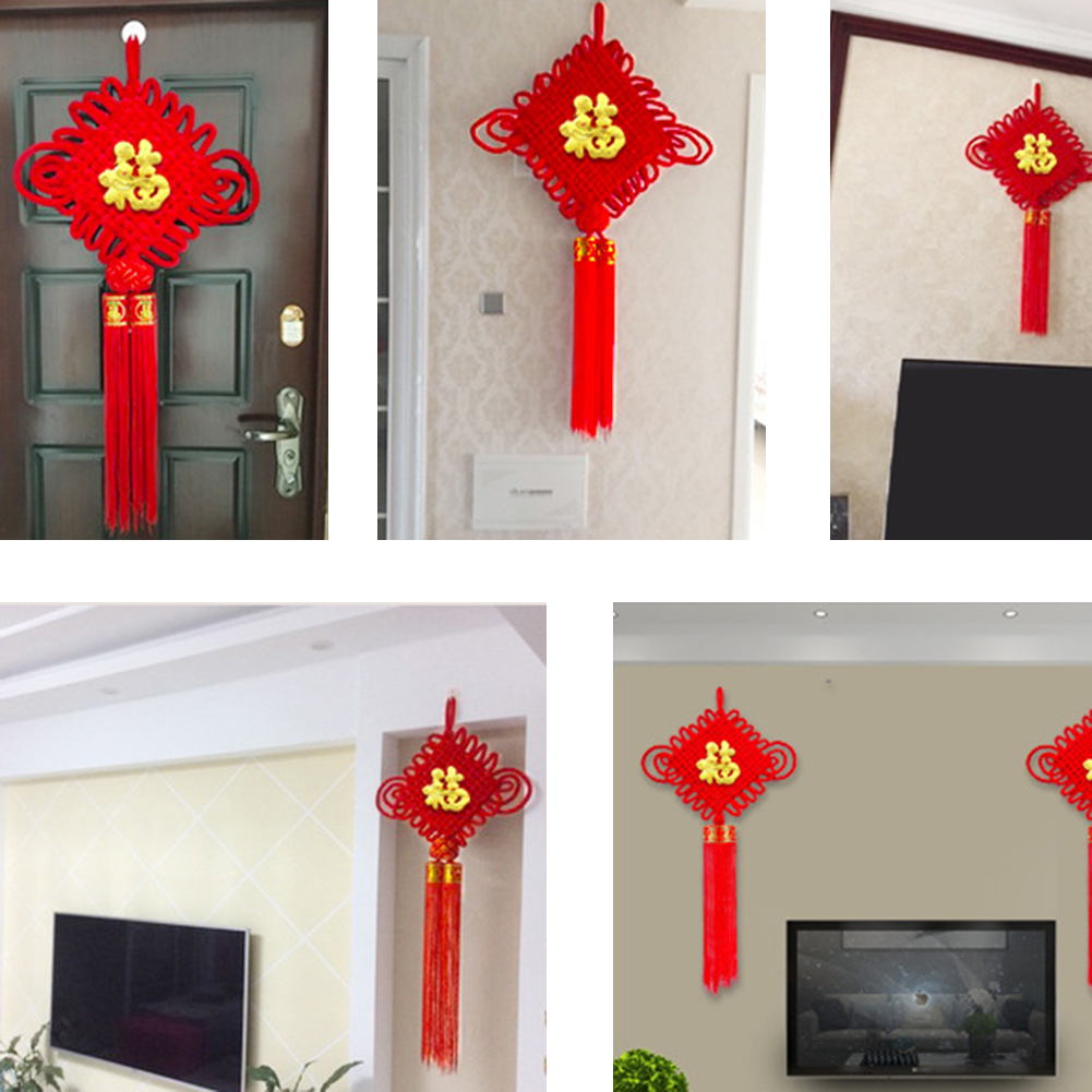 Hoogwaardige Geluk Als Wensen Chinese Knoop Huishoudelijke Decoratie Benodigdheden Chinese Kenmerken Festival Levert