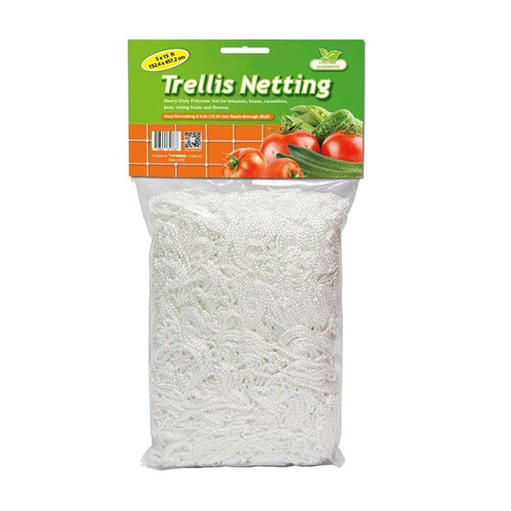 Vigne maille cadre jardin légumes Polyester fleur concombre plante escalade Net Support tissage grandir atterrissage treillis filet