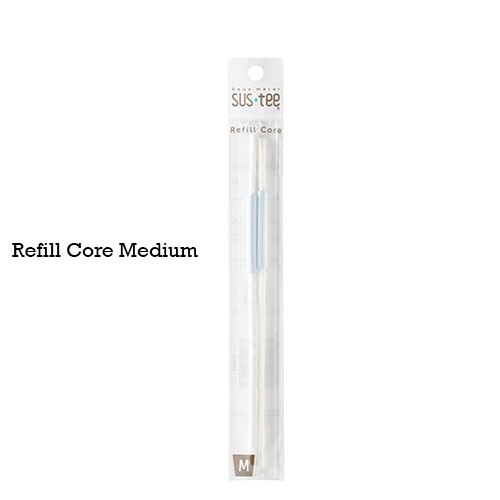 Sostee Aquameter, Sensor de humedad del suelo para plantas en macetas, comprobador de riego, sonda, (Blanco/verde, Grande/mediano/Pequeño, rellenable): Refill Core M Set 2
