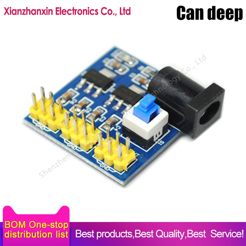 Power supply module output voltage of 3.3 V to 5 V, 12 V multichannel conversion module, DC - DC 12 V to 3.3 V to 5 V