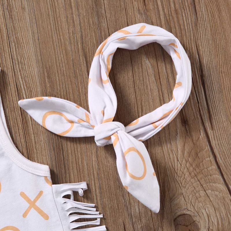 Babykleertjes Pasgeboren Baby Katoenen Romper Baby Jongen Meisje Liefde Hart Gedrukt Jumpsuit Kwastje Een-Stukken Kinderen Kleding Outfit