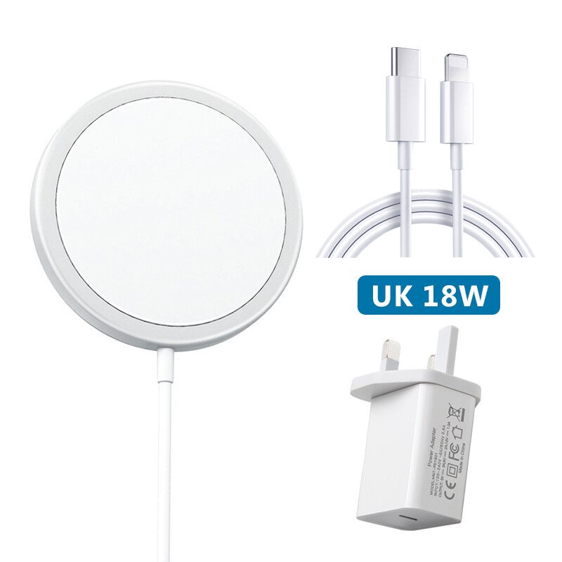 Original 20W USB-C Charger Adapter For iPhone 12 Pro Max 12 mini 11 XS Fast Charging EU Plug Quick PD USB Type C Travel Charger: UK 3 sets