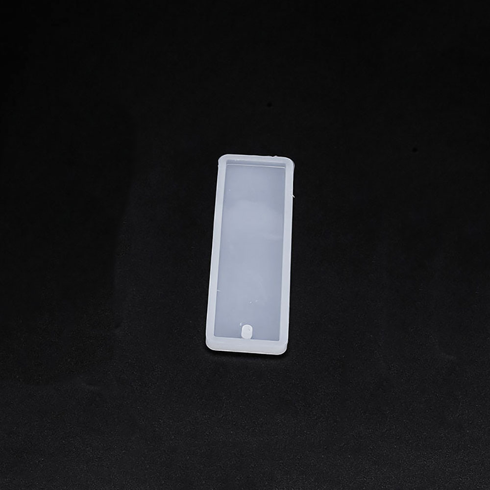 Silikon Quaddel Rechteck Silikon Lesezeichen bilden DIY Lesezeichen Formenbau Epoxid Harz Schmuck DIY Handwerk Silikon transparent bilden: S