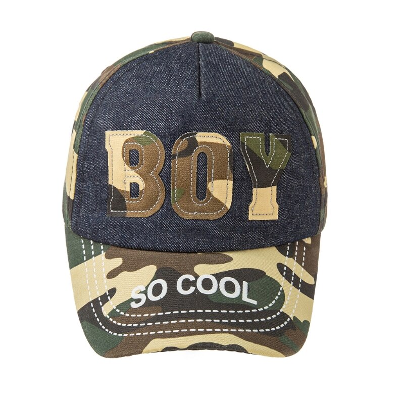 Baby Baseball Cap Kinderen Brief Hip Hop Cap Zomer Zonnehoed Jongens Meisjes Hoed 54DF: C