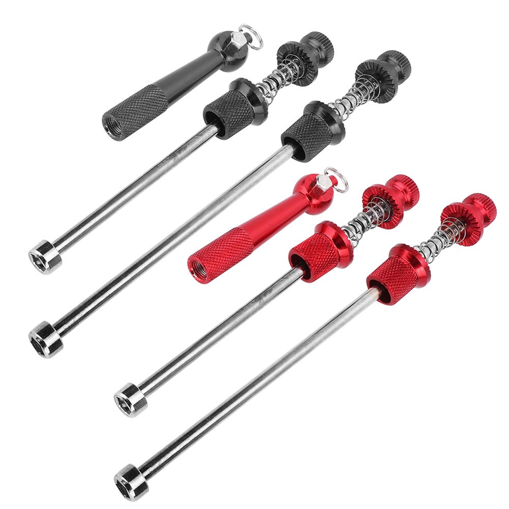 Bicycle Skewer Set Ultralight Titanium Alloy Road Mountain Bike Anti-Theft Quick Release Skewers Wheels Locking Security Tools