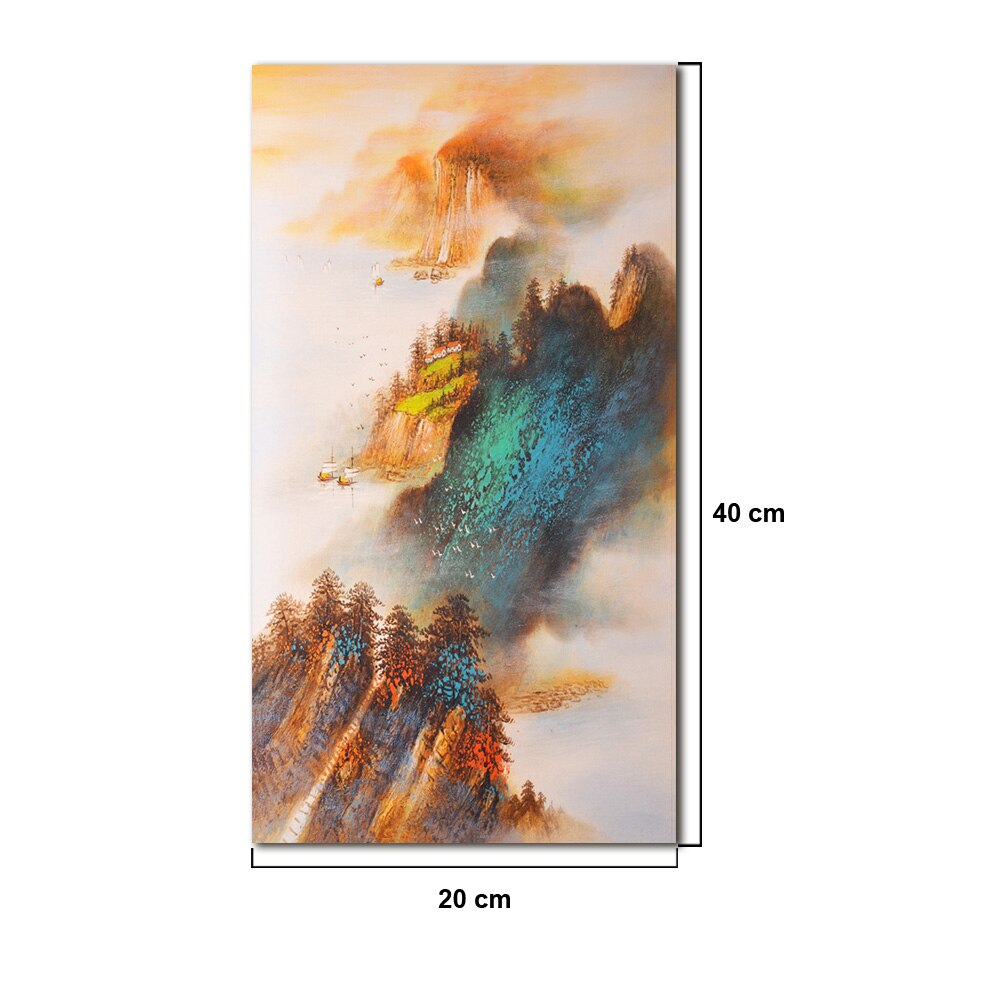 Hotel Villa Posters And Prints Landscape Pictures Living Room Abstract Painting DIY Wall Art Canvas Paintings: violet