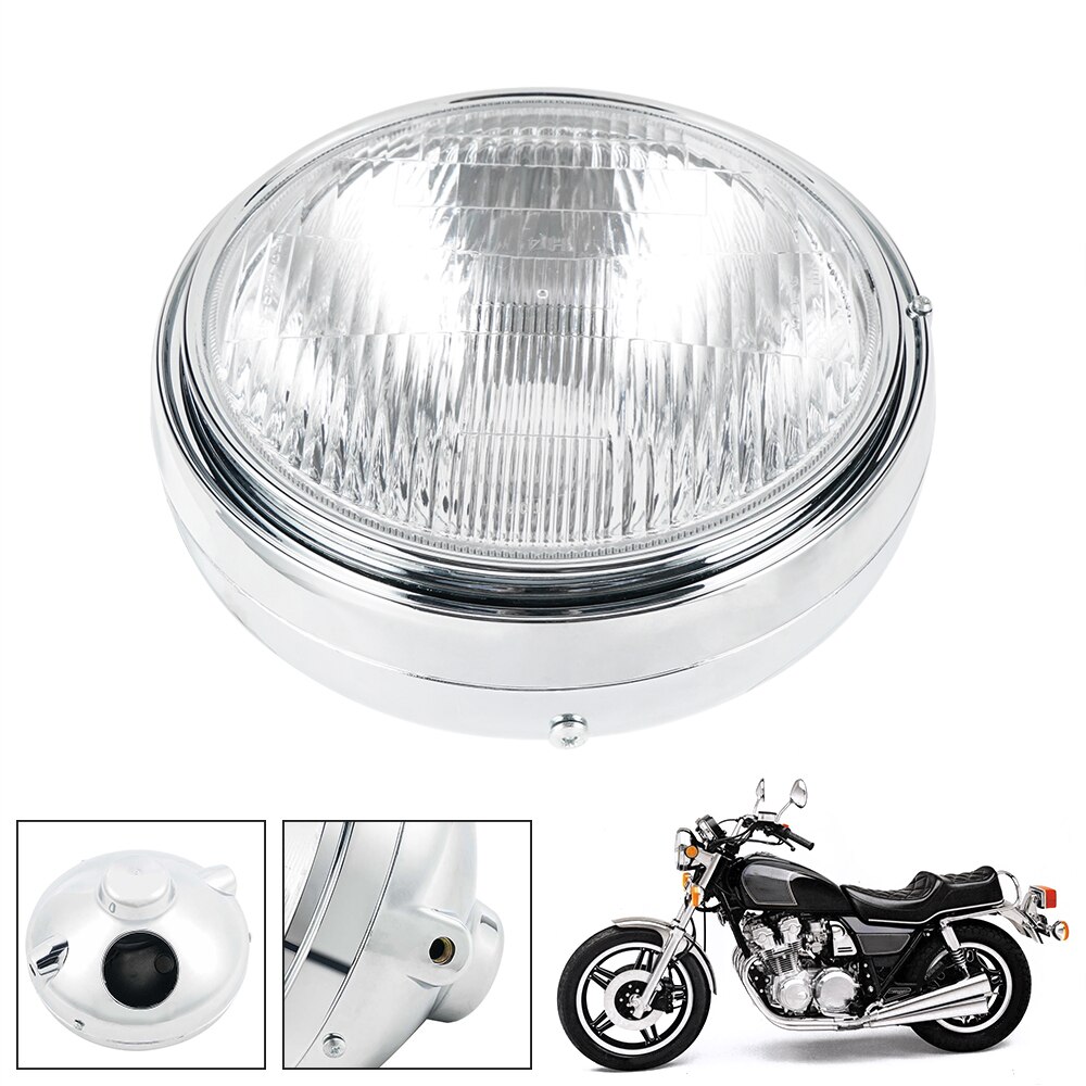 Plastic Chrome Headlight Assembly Head Lamp For Suzuki GSF650 GSF 1200 1250 Bandit SV650 SV1000 GSX1400