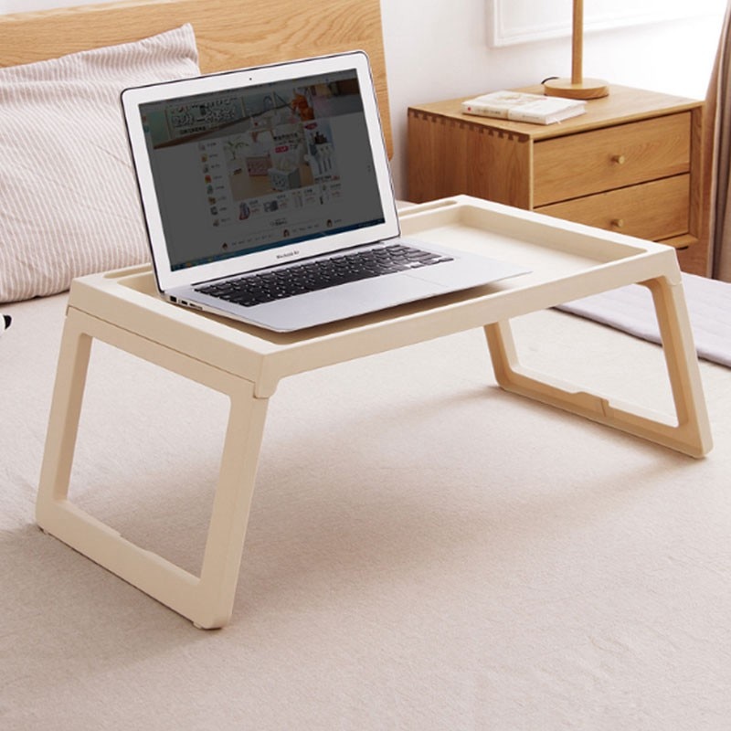 Bærbar foldbar sammenklappelig bærbar bord notesbog skrivebord sovesofa bærbar bord til at spise studere på sovesofa med foldbare ben d
