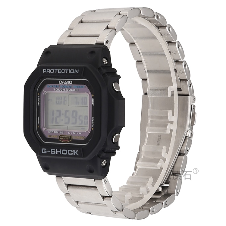 Gengshi Stainless steel Band Strap For Casio G Shock GA-2100 GA-2100-1A1 GA-2100-4A