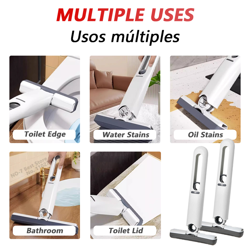 Mini Mop Krachtige Knijp Mini Mop Opvouwbare Huishoudelijke Reiniging Mops Met Zelfknijpen Vloer Wassen Mops Bureau Raam Auto Schoon gereedschap