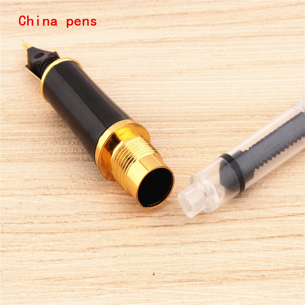 5pcs White Universal Refill Fountain Pen Ink Converter pump Cartridges