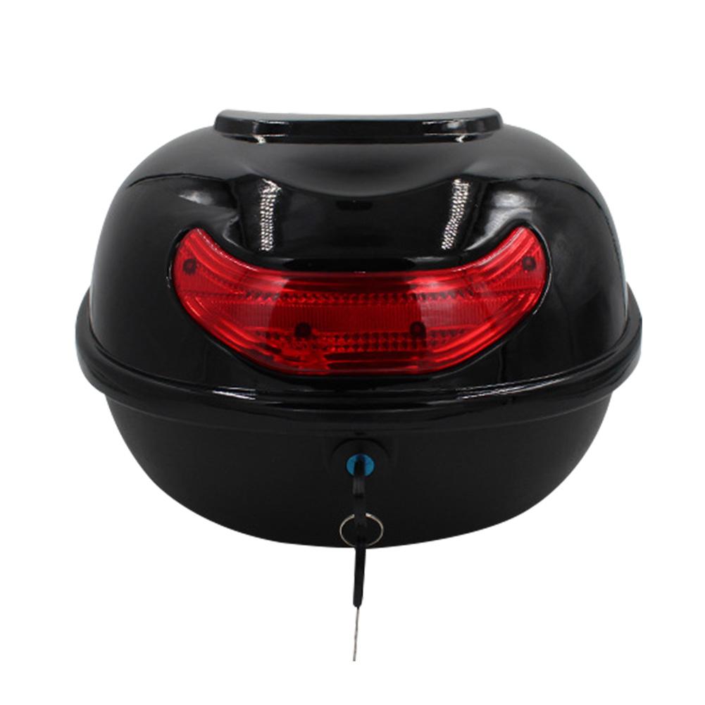 Motorcycle Trunk Waterproof Top Case For Single Helmet Motorbike Rear Storage Luggage Tool Hard Box Scooter Luggage Trunk: a