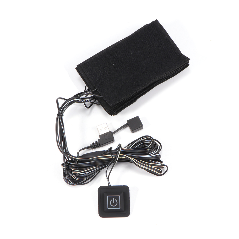 Carbon Fiber Electric Heater Clothes Heating Pads 3 Files Adjustable Heating Warmer Heater Carbon Fiber In The Car Room Heater