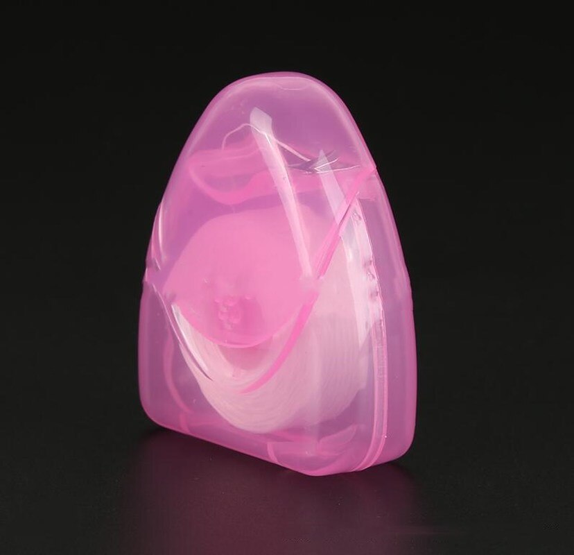 50m Plastic Oral Care Essential Floss Dental Floss with Case Dental Hygiene Teeth Clean Flosser Tooth Cleaning Pick Tool