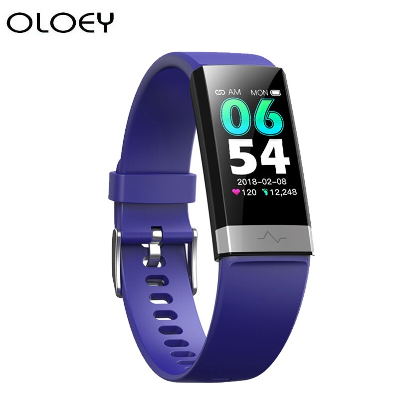 Ppg Ecg Smart Armband Bloeddruk Polsband Bloed Zuurstof Monitoring SpO2 Hartslag Hrv Analyze Sport Fitness Horloge