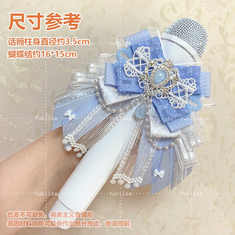 Grampo de cabelo strass estilo japonês para mulheres e meninas, bastão lanterna, laço rosa, artesanal, luz lolita, cocar, acessórios: Luz amarela