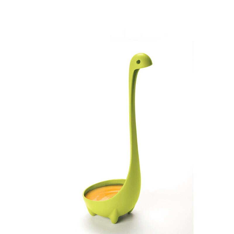Kitchen Loch Ness Monster Soup Spoon Loch Ness Monster Plastic Spoon Dinosaur Soup Spoon Noodle Spoon
