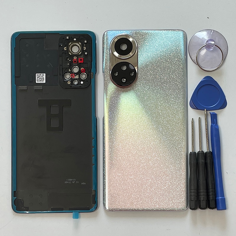 6.57 ''originale per Huawei Honor 50 coperchio batteria posteriore custodia fotocamera obiettivo telaio per Honor 50 NTH-NX9 adesivo posteriore