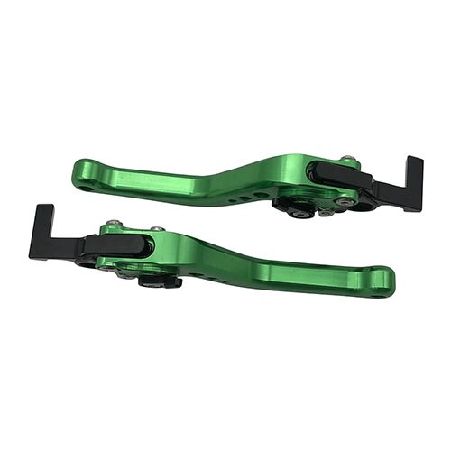 SEMSPEED Motorrad Kurz Bremse Kupplung Hebel Für YAMAHA XMAX 250 XMAX300 X-MAX 250 300 zubehör: Grün Hebel