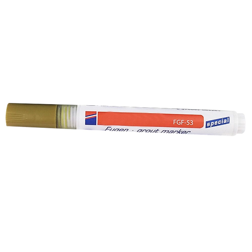 Tile Grout Coating Marker Wall Floor Ceramic Tiles Gaps Repair Pen FAS: Khaki