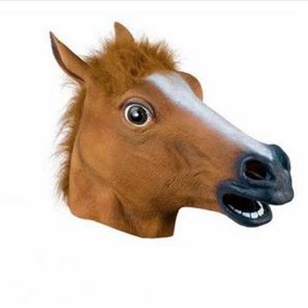 Masque de tête de cheval