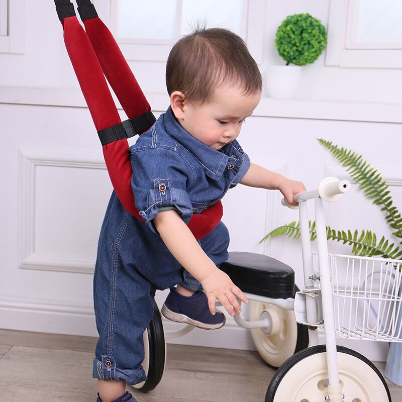 Cinturón de bebé en forma de U, andador para bebé, arnés para niño pequeño, mochila auxiliar, cinturón de aprendizaje para caminar, correa de correas de pie